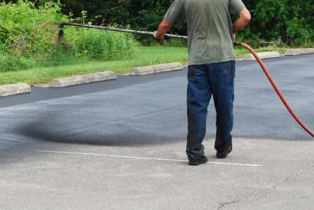 Driveway sealcoating in Worden by Roof Tec Exterior Solutions Montana